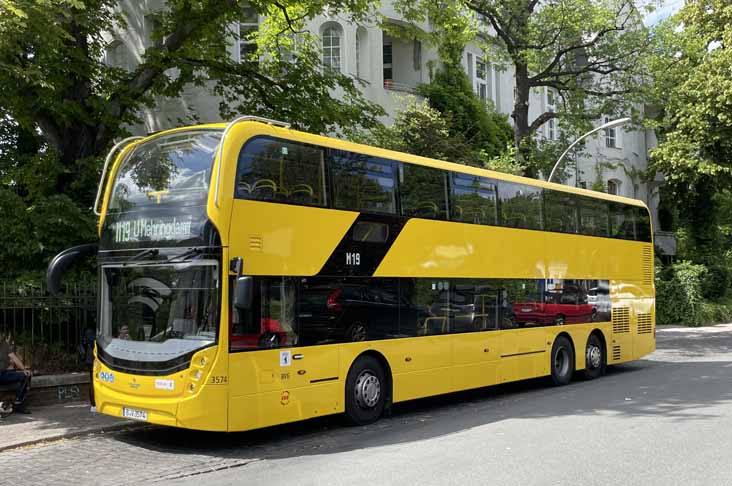 BVG Alexander Dennis Enviro500MMC 3574